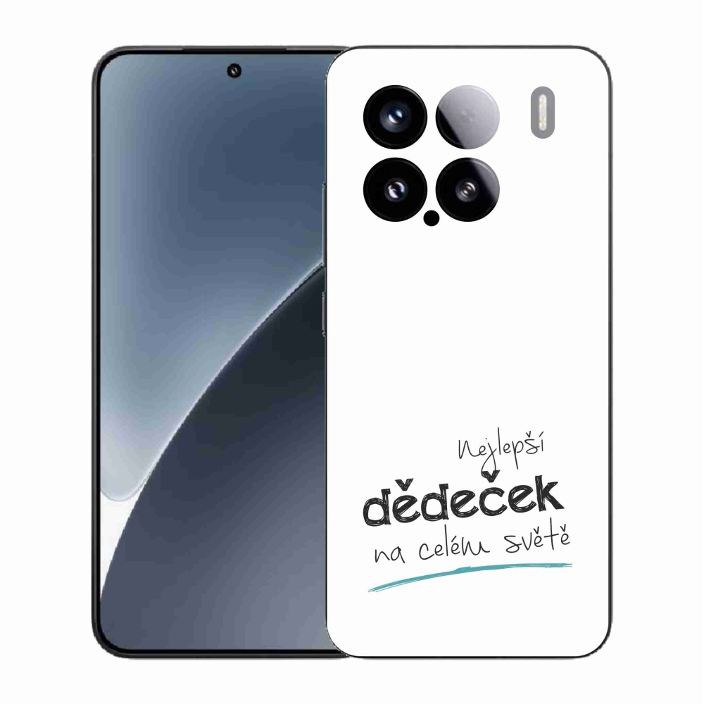 Gélový kryt mmCase na Xiaomi 15 - najlepší dedko 3 biele pozadie