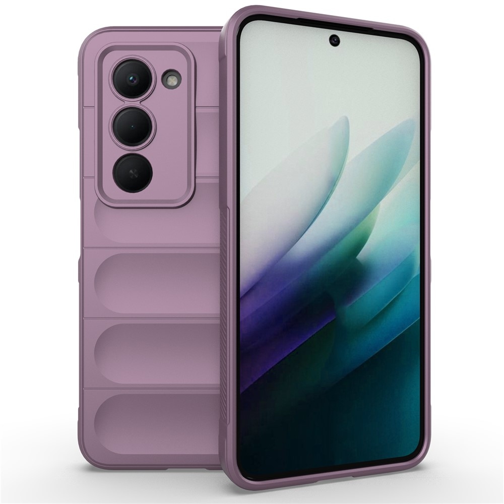 Rugg odolný gélový obal na Xiaomi Redmi 15 4G (171mm) - svetlofialový