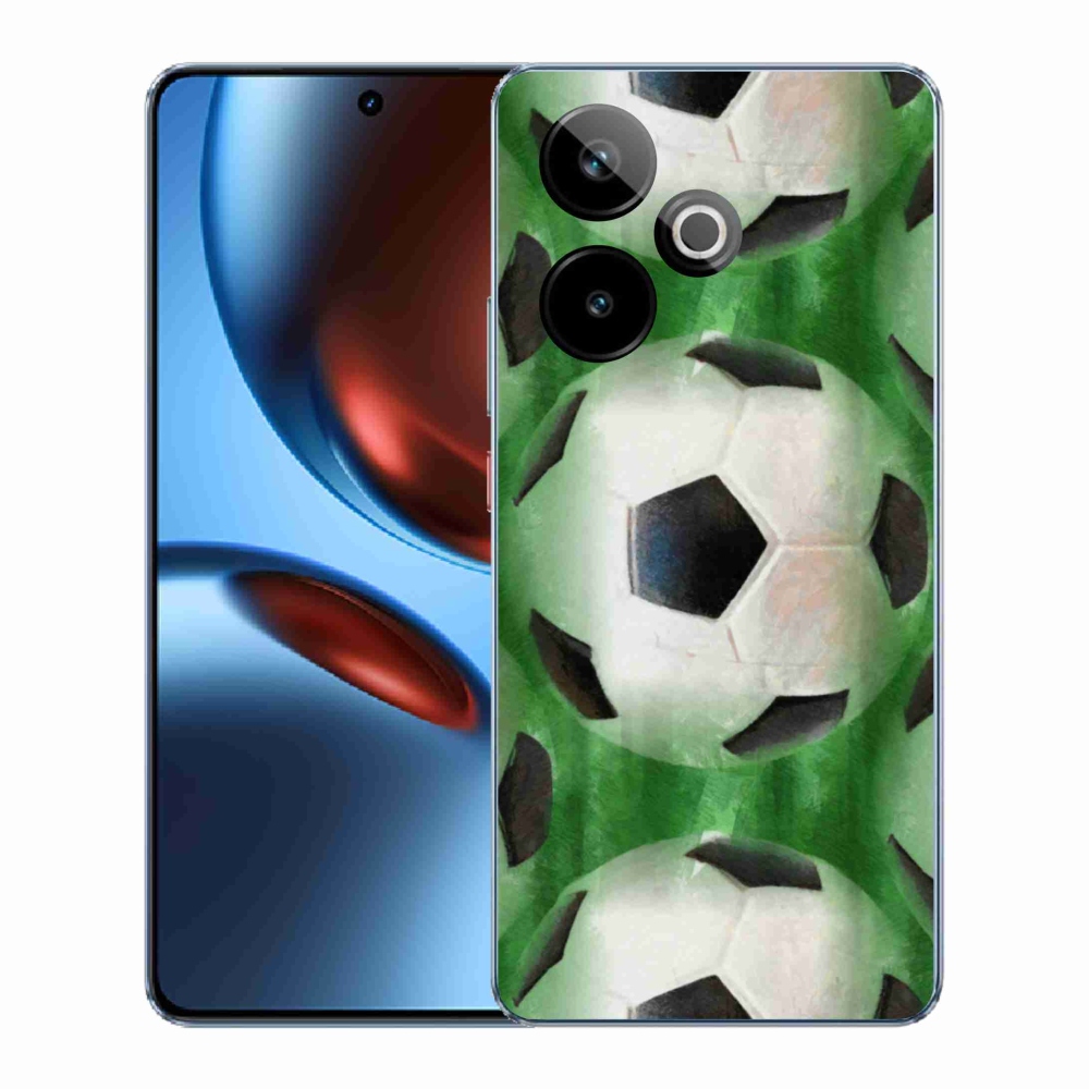Gélový kryt mmCase na Realme GT 7 5G/GT 7T 5G - futbalová lopta