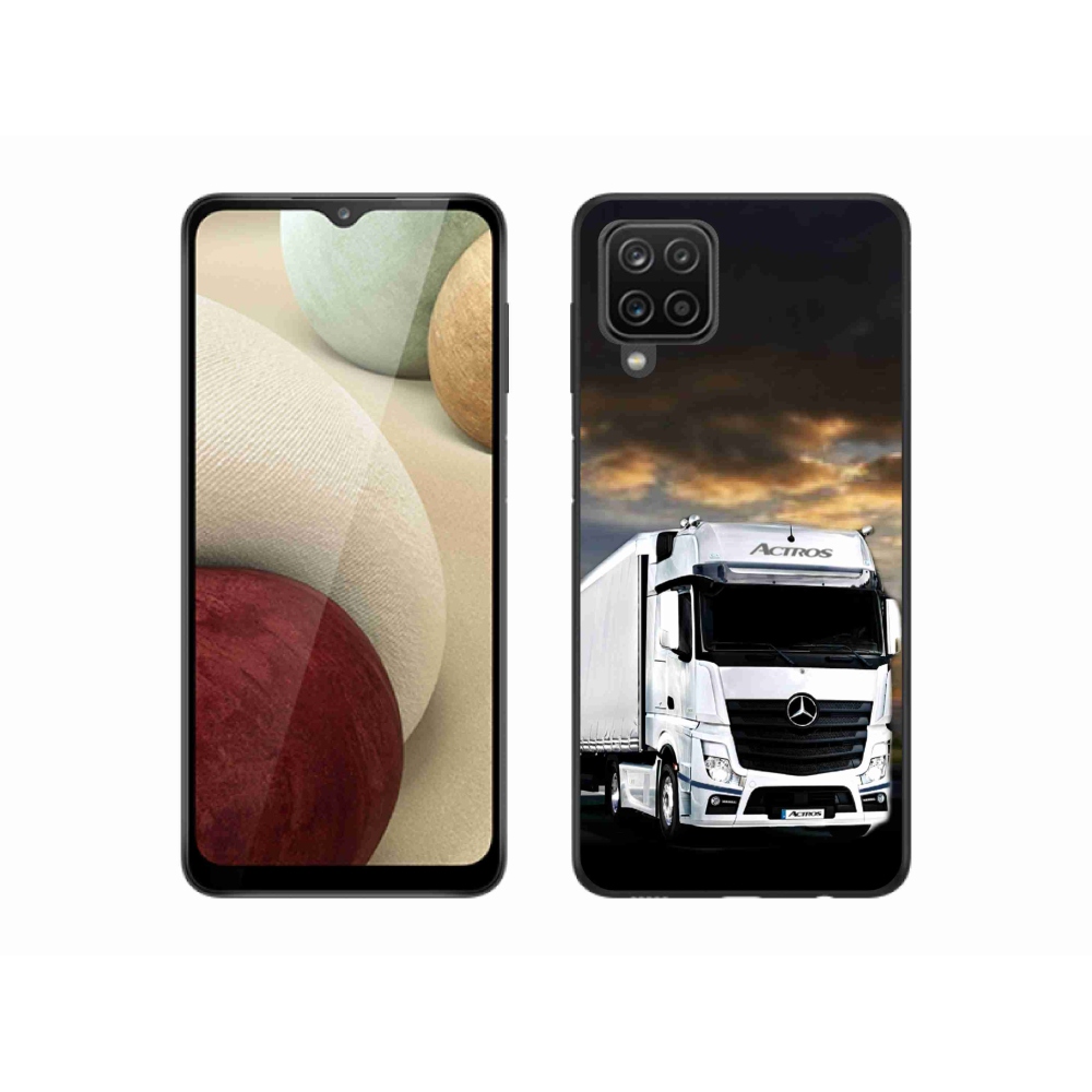 Gélový kryt mmCase na Samsung Galaxy A12 - kamión
