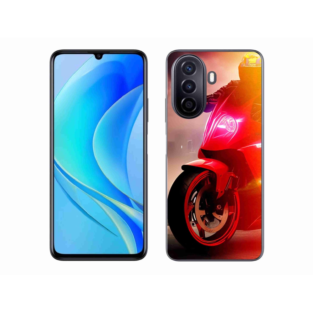 Gelový kryt mmCase na Huawei Nova Y70 - motorka