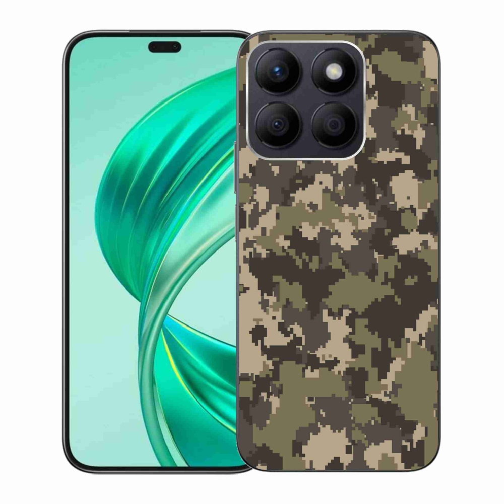 Gélový kryt mmCase na Honor X8b - maskáčový vzor 12