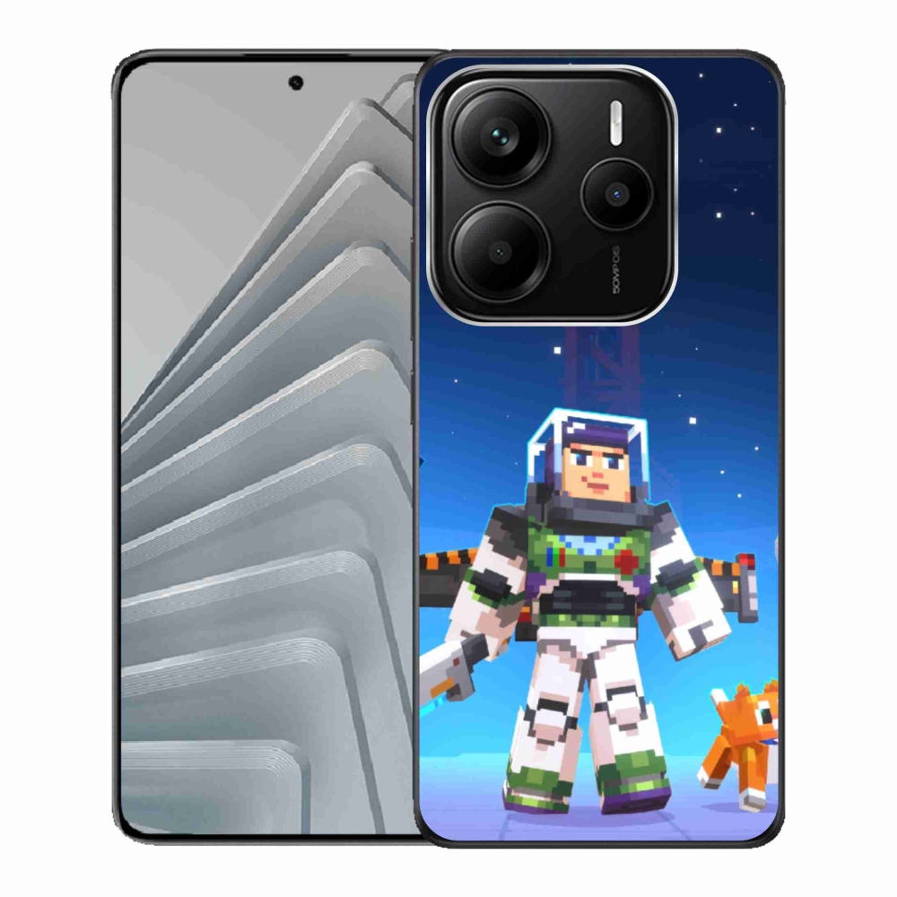 Gélový kryt mmCase na Xiaomi Redmi Note 14 5G - minecraft 2