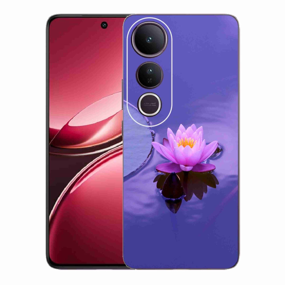 Gélový kryt mmCase na Vivo V50 Lite 4G/5G - kvet na hladine