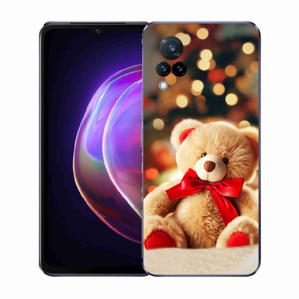 Gélový kryt mmCase na Vivo V21 4G/5G - plyšový medvedík