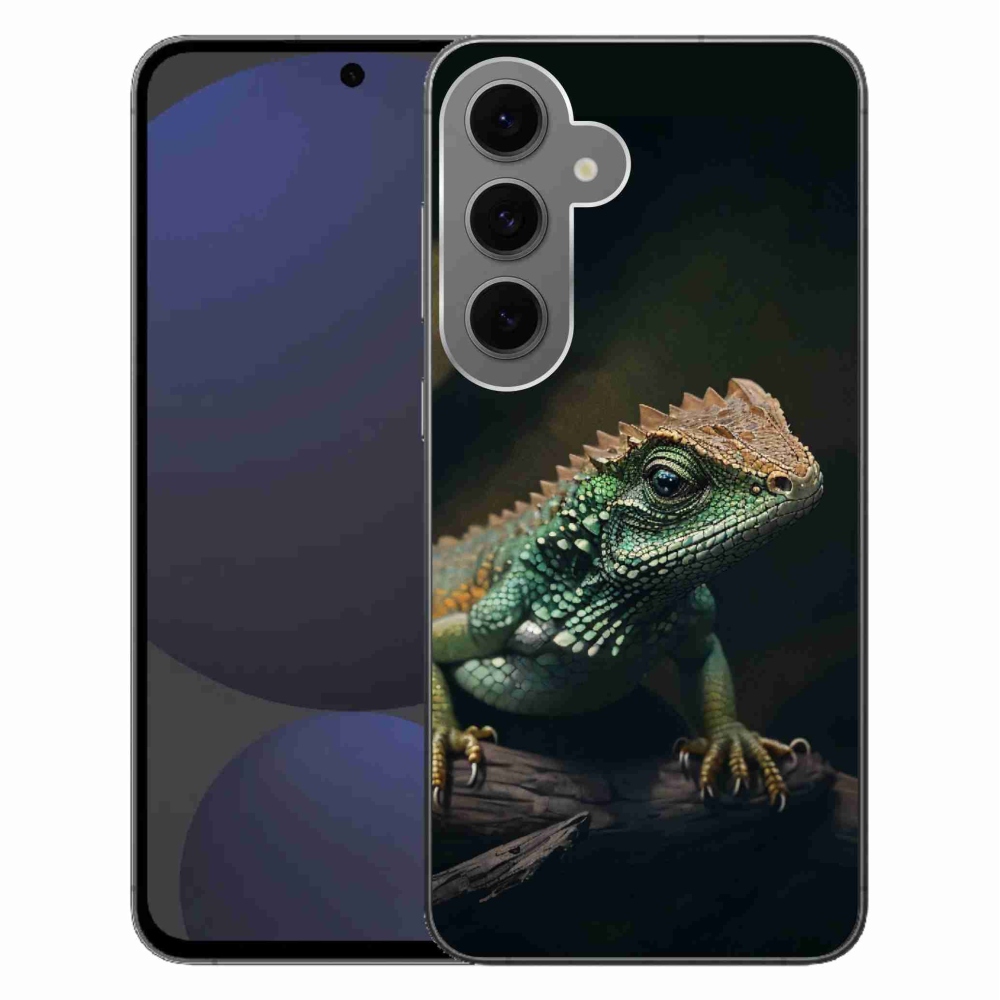 Gélový kryt mmCase na Samsung Galaxy S24 FE - jašter