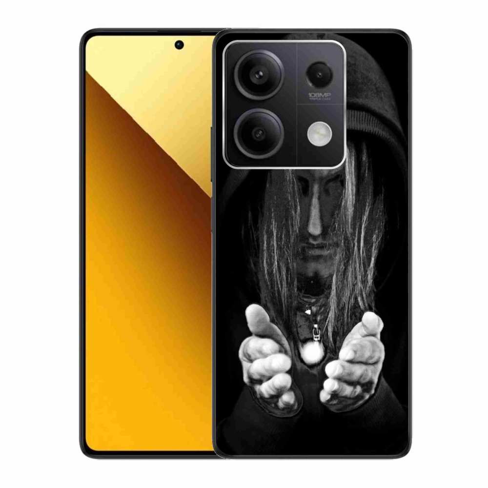 Gélový kryt mmCase na Xiaomi Redmi Note 13 5G - tajomná osoba