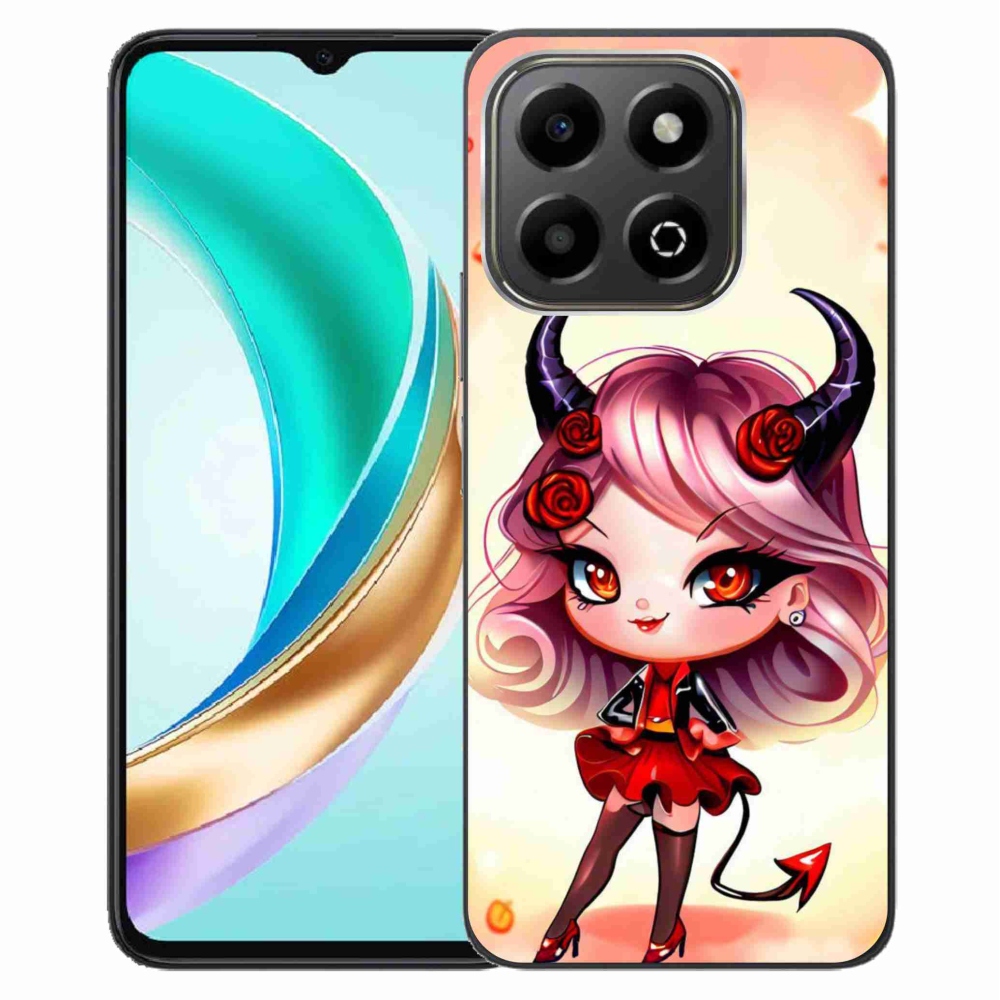Gélový kryt mmCase na Honor X6b - kreslená čertica