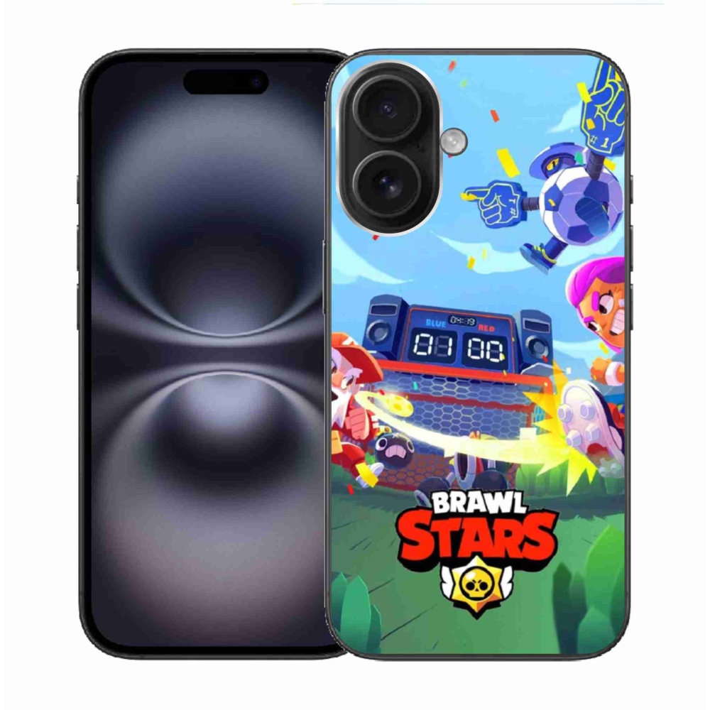 Gélový kryt mmCase na iPhone 16 - brawl stars 1