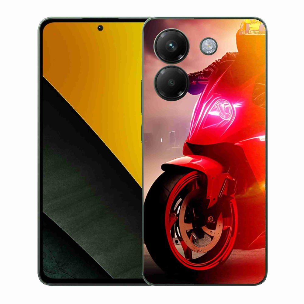 Gélový kryt mmCase na Xiaomi Poco M7 Pro 5G - motorka