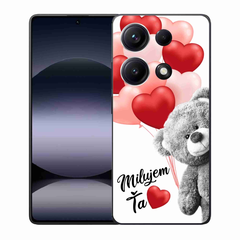 Gélový kryt mmCase na Xiaomi Redmi Note 14S - milujem Ťa sk