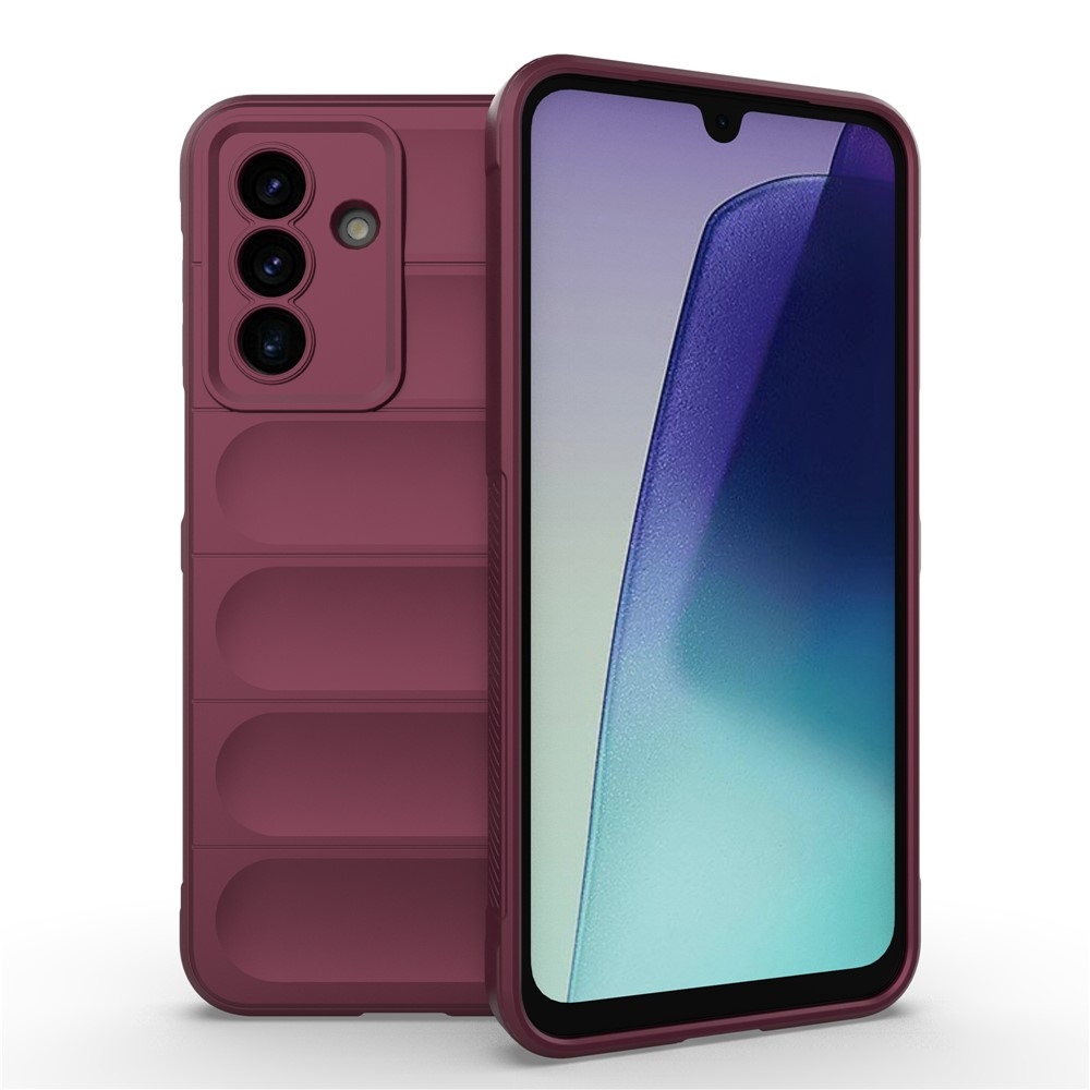 Rugg odolný gélový obal na Samsung Galaxy A17 5G - vínový