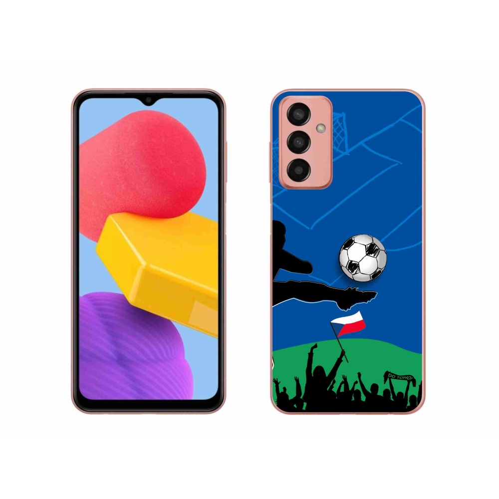 Gélový kryt mmCase na Samsung Galaxy M13 - fanúšikovia futbalu