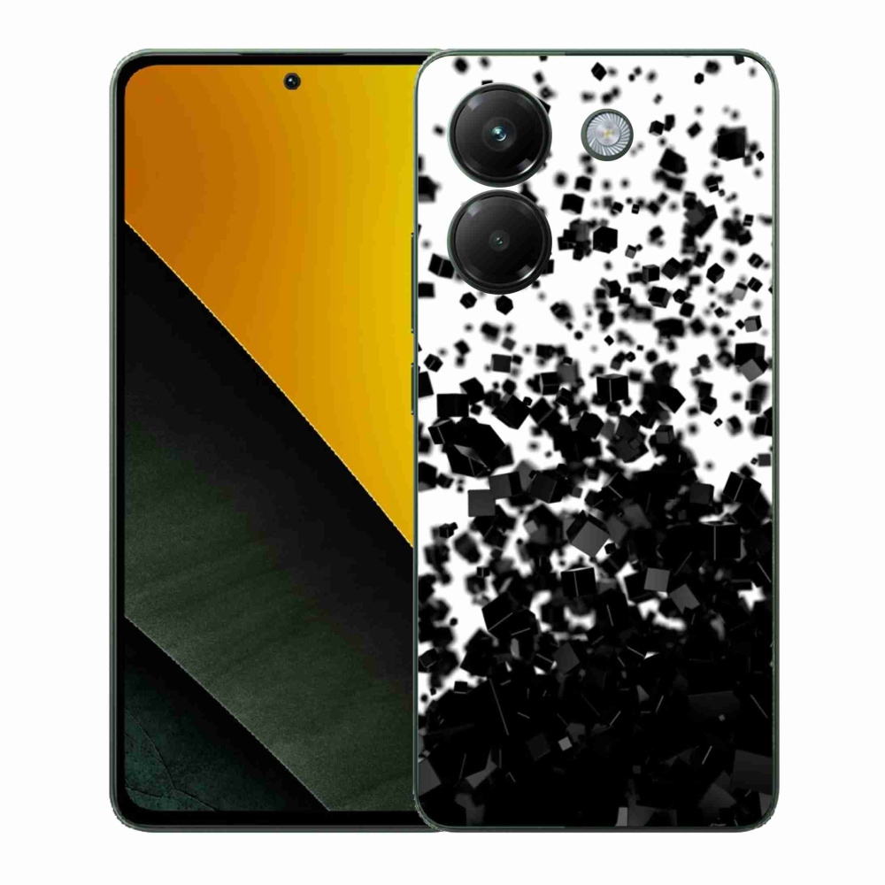 Gélový kryt mmCase na Xiaomi Poco M7 Pro 5G - abstraktný vzor 1