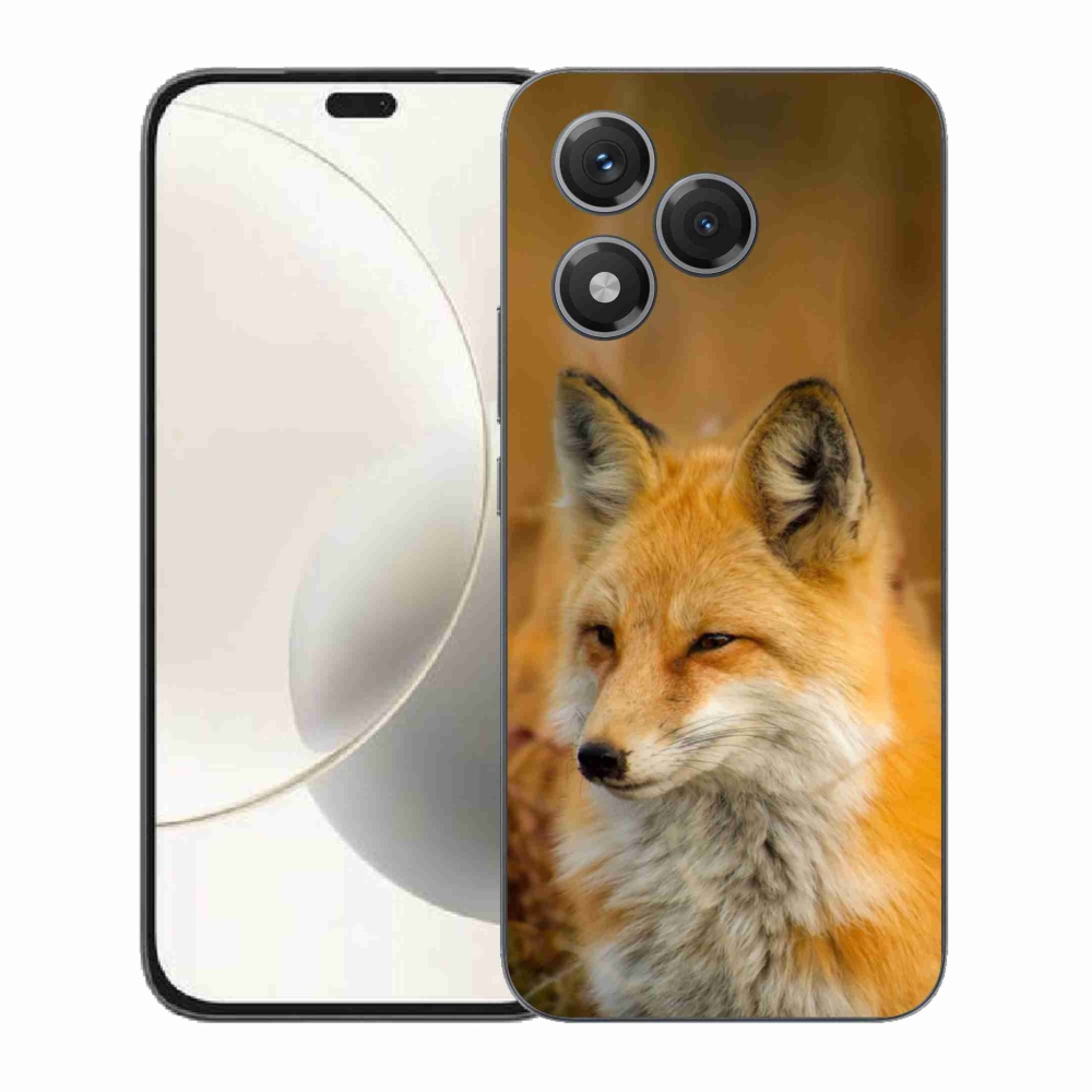 Gélový kryt mmCase na Honor 400 Lite - líška