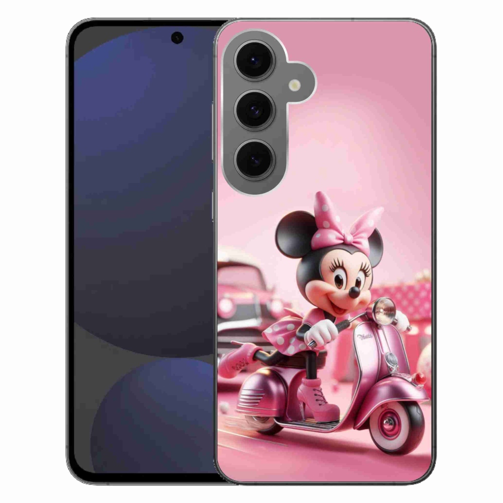 Gélový kryt mmCase na Samsung Galaxy S24 FE - minnie 1