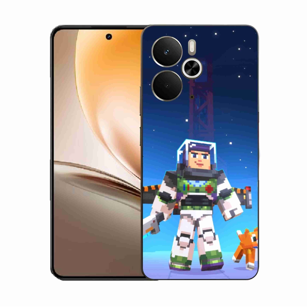 Gélový kryt mmCase na Realme 14 5G - minecraft 2