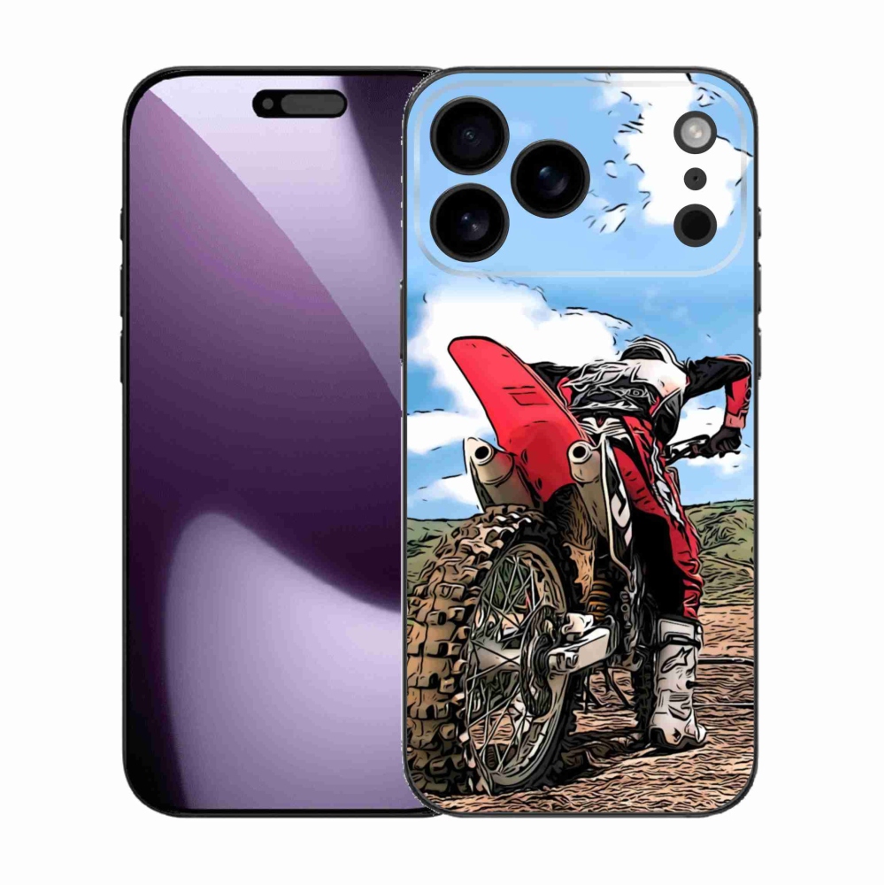 Gélový kryt mmCase na iPhone 17 Pro Max - moto