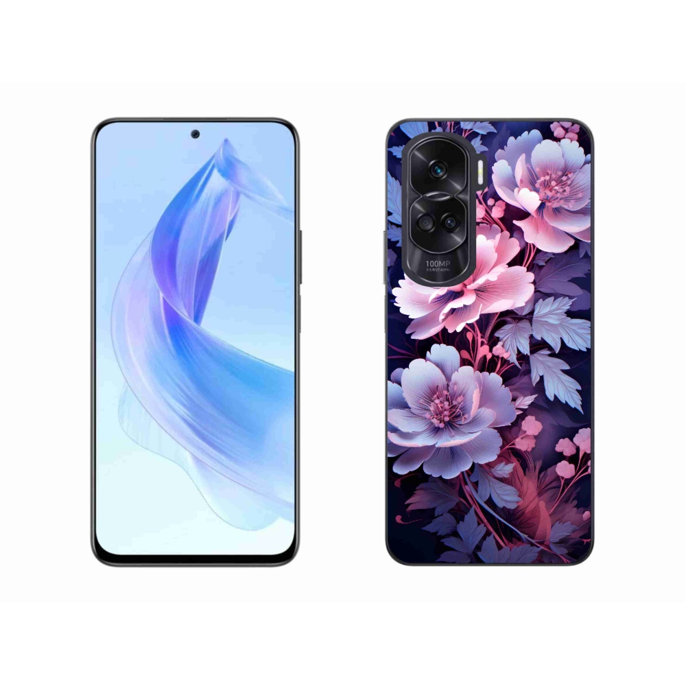 Gélový kryt mmCase na Honor 90 Lite - kvety 11