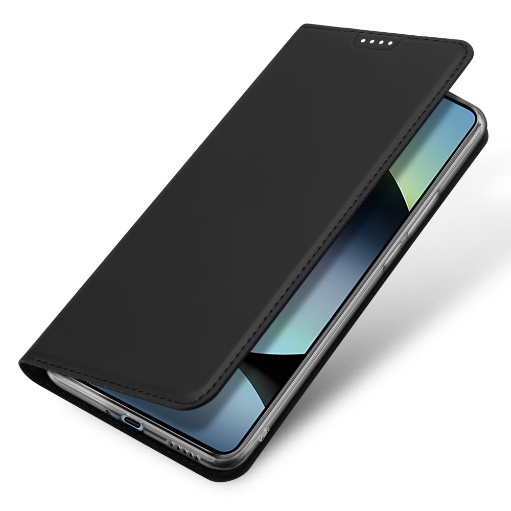 DUX knižkové púzdro na Xiaomi Redmi Note 14S - čierne
