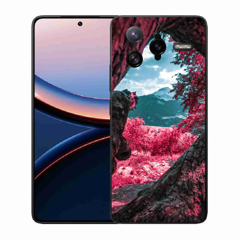 Gélový kryt mmCase na Xiaomi Poco F7 Ultra - výhľad na hory
