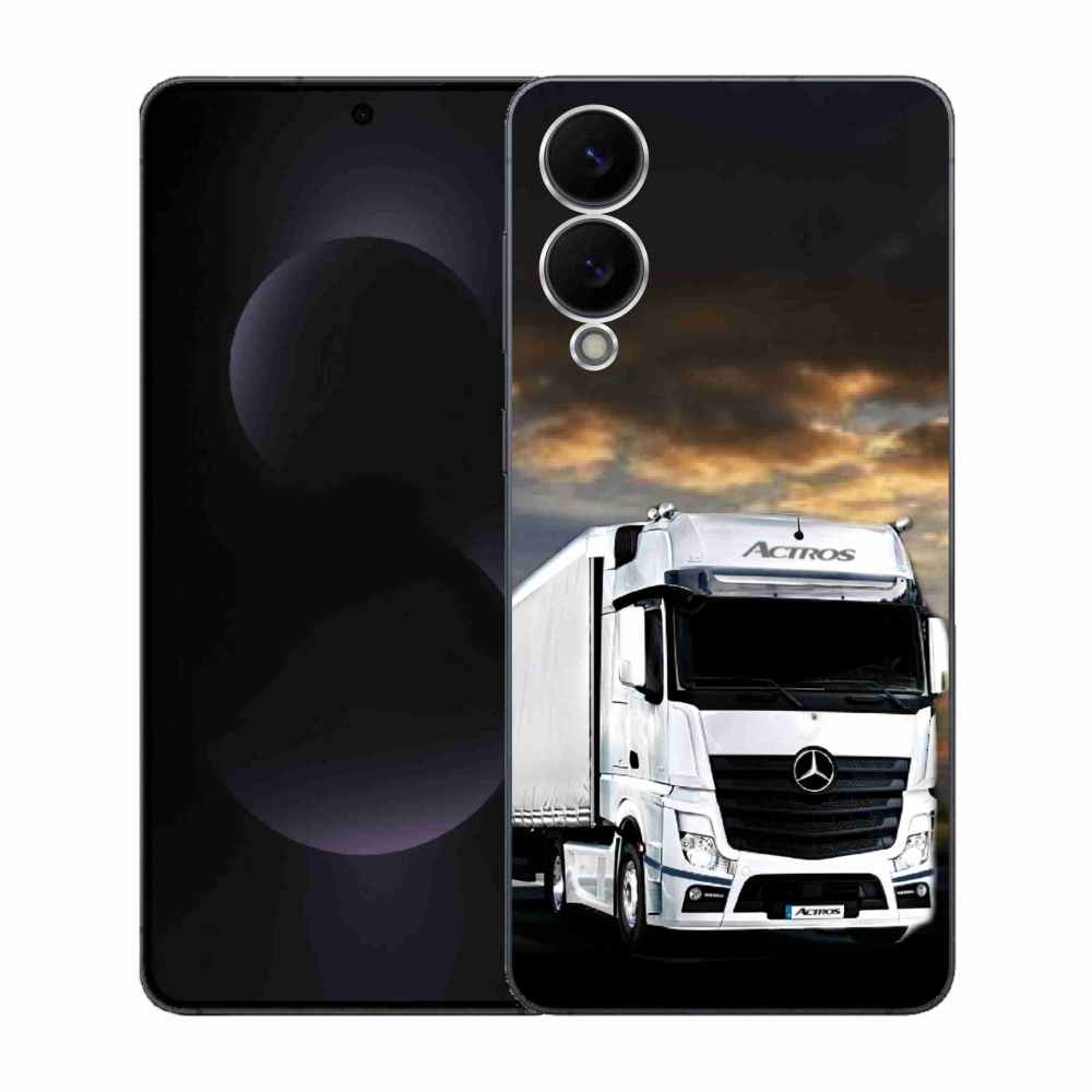 Gélový kryt mmCase na Samsung Galaxy S25 Edge - kamión