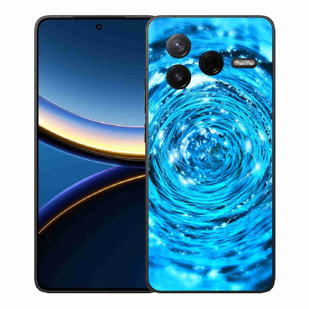 Gélový kryt mmCase na Xiaomi Poco F7 Pro - vodný vír