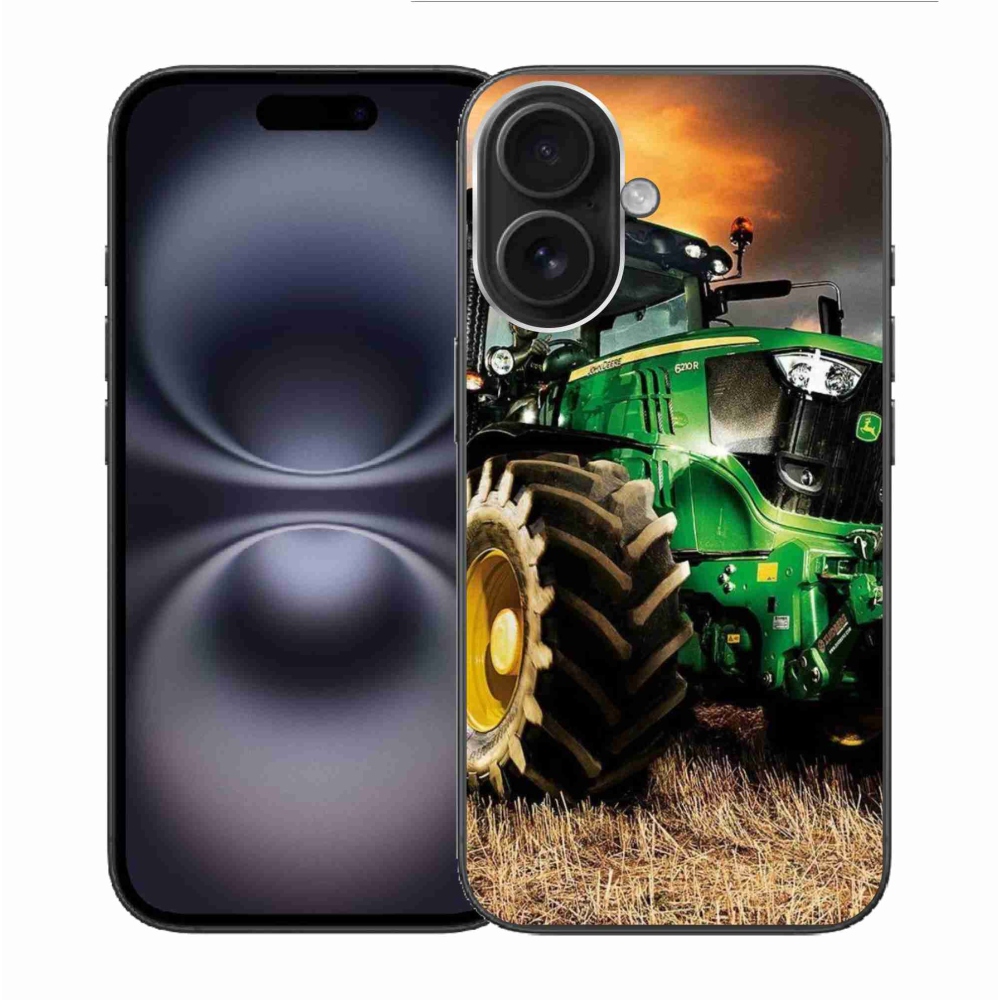 Gélový kryt mmCase na iPhone 16 - traktor