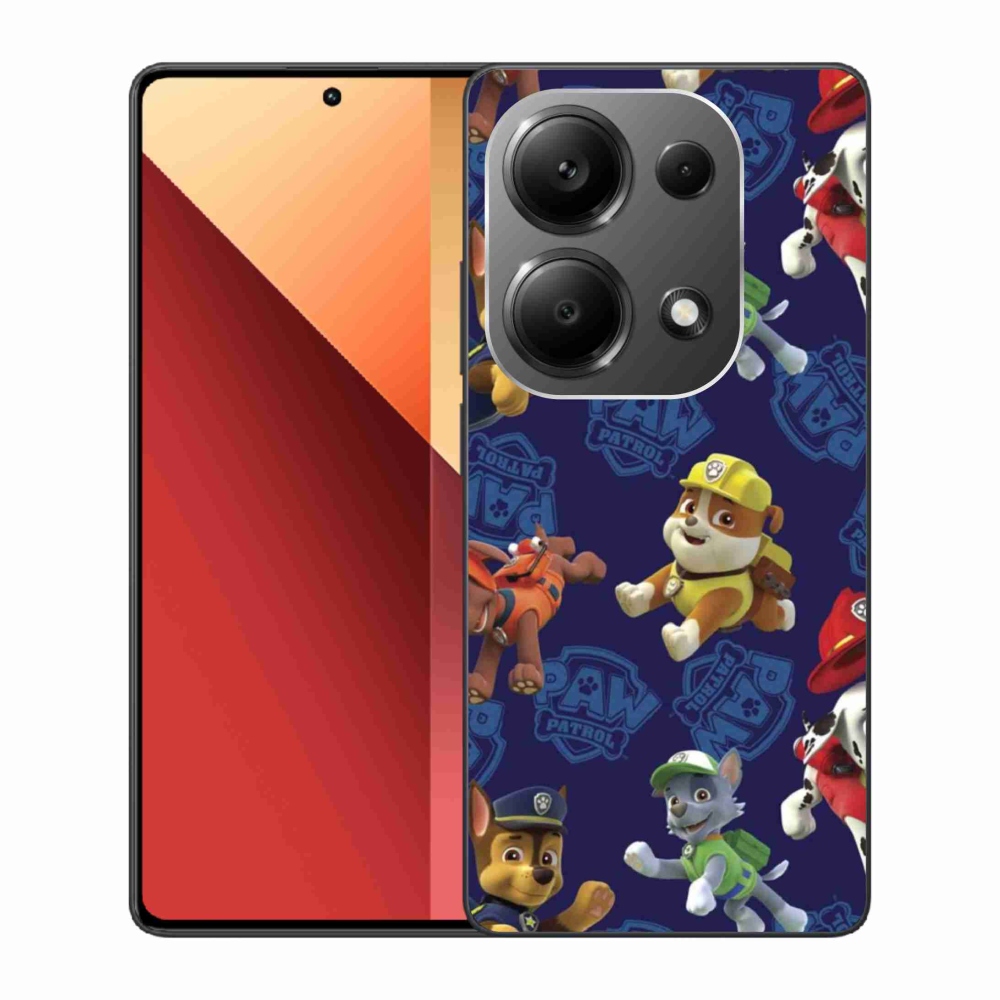 Gélový kryt mmCase na Xiaomi Redmi Note 13 Pro 4G/Poco M6 Pro - labková patrola 1