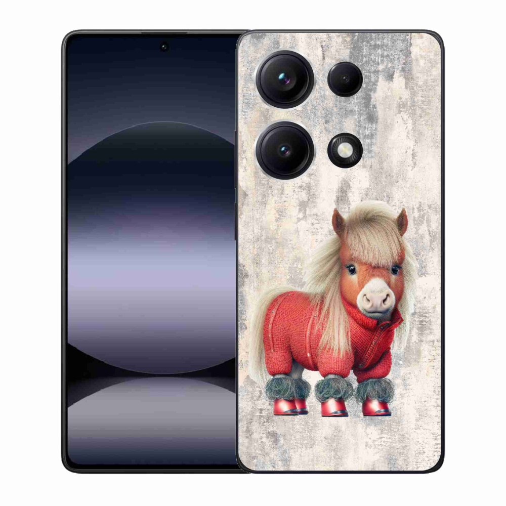 Gélový kryt mmCase na Xiaomi Redmi Note 14S - poník vo svetri