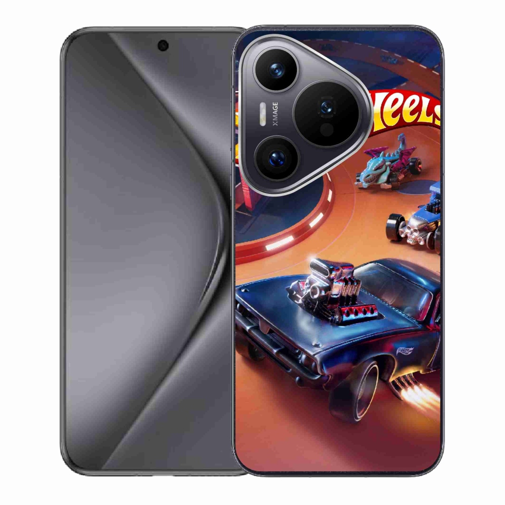 Gélový kryt mmCase na Huawei Pura 70 - hot wheels