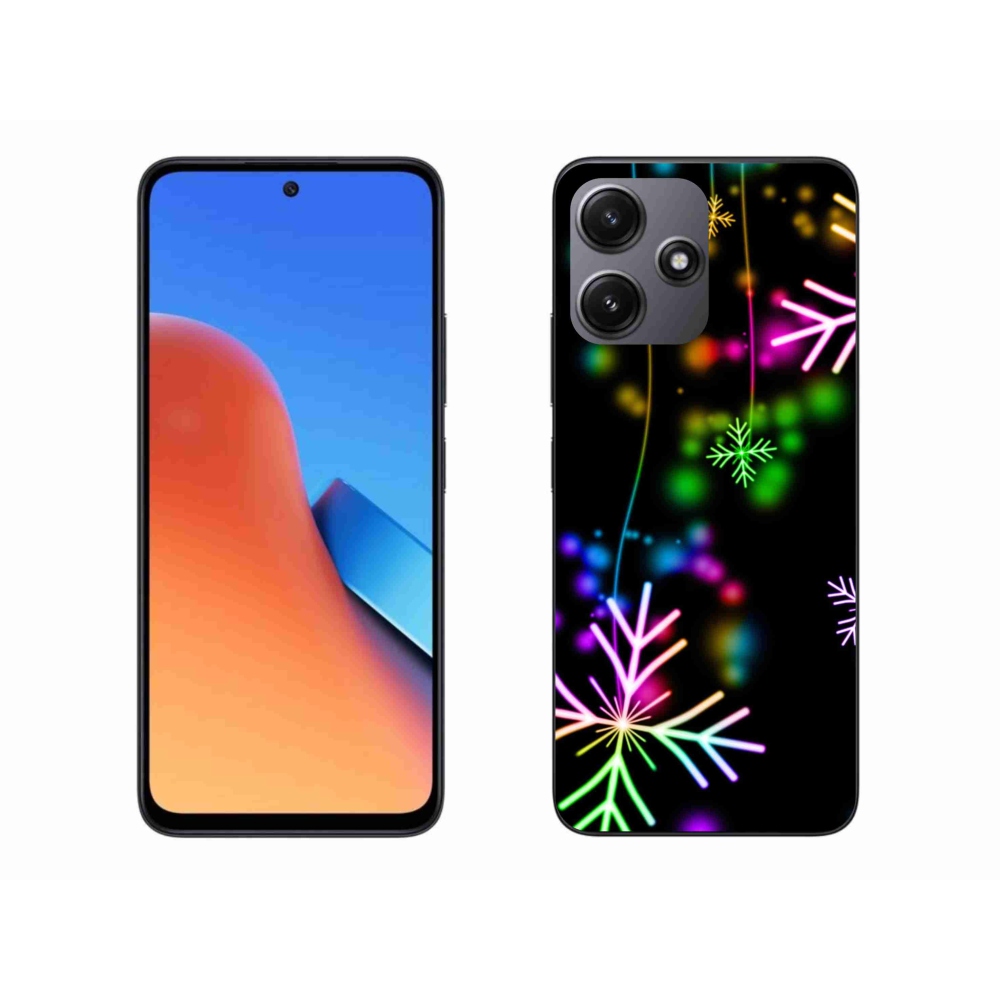 Gélový kryt mmCase na Xiaomi Redmi 12 5G - farebné vločky