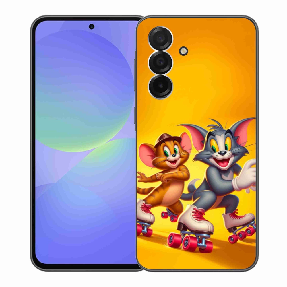 Gélový kryt mmCase na Samsung Galaxy A36 5G - tom a jerry