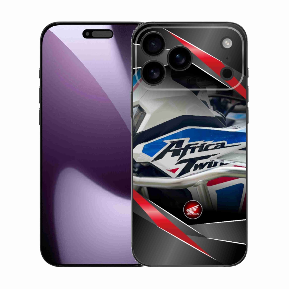 Gélový kryt mmCase na iPhone 17 Pro Max - motorka honda