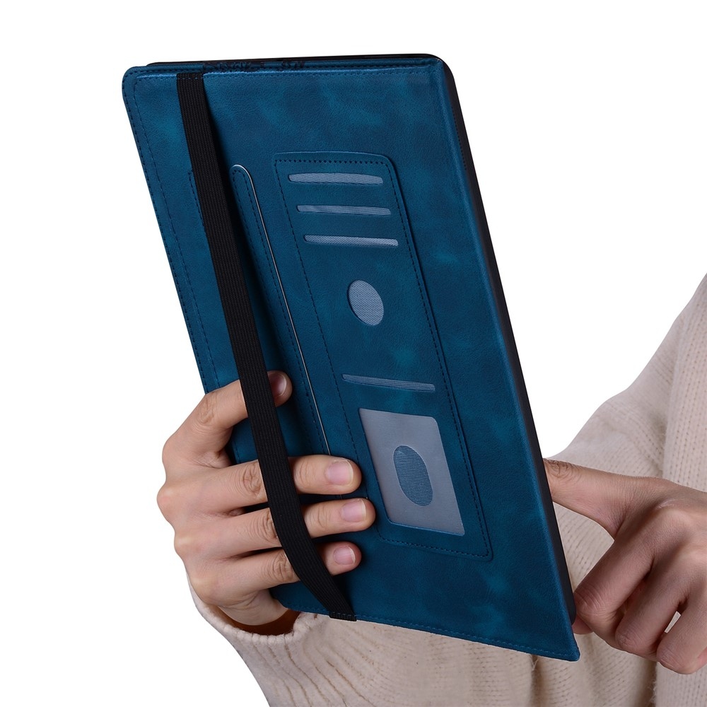 Heart zatváracie púzdro na tablet Xiaomi Redmi Pad SE 8.7 - modré