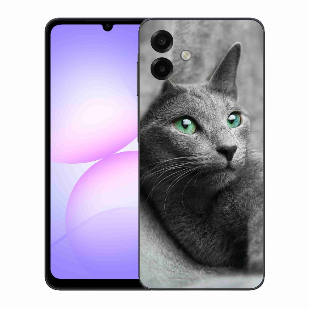Gélový kryt mmCase na Samsung Galaxy A07 4G - mačka 2