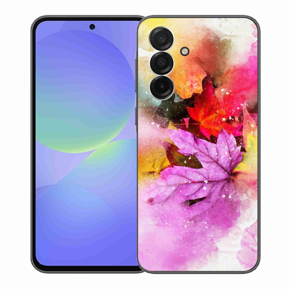 Gélový kryt mmCase na Samsung Galaxy A36 5G - farebné listy