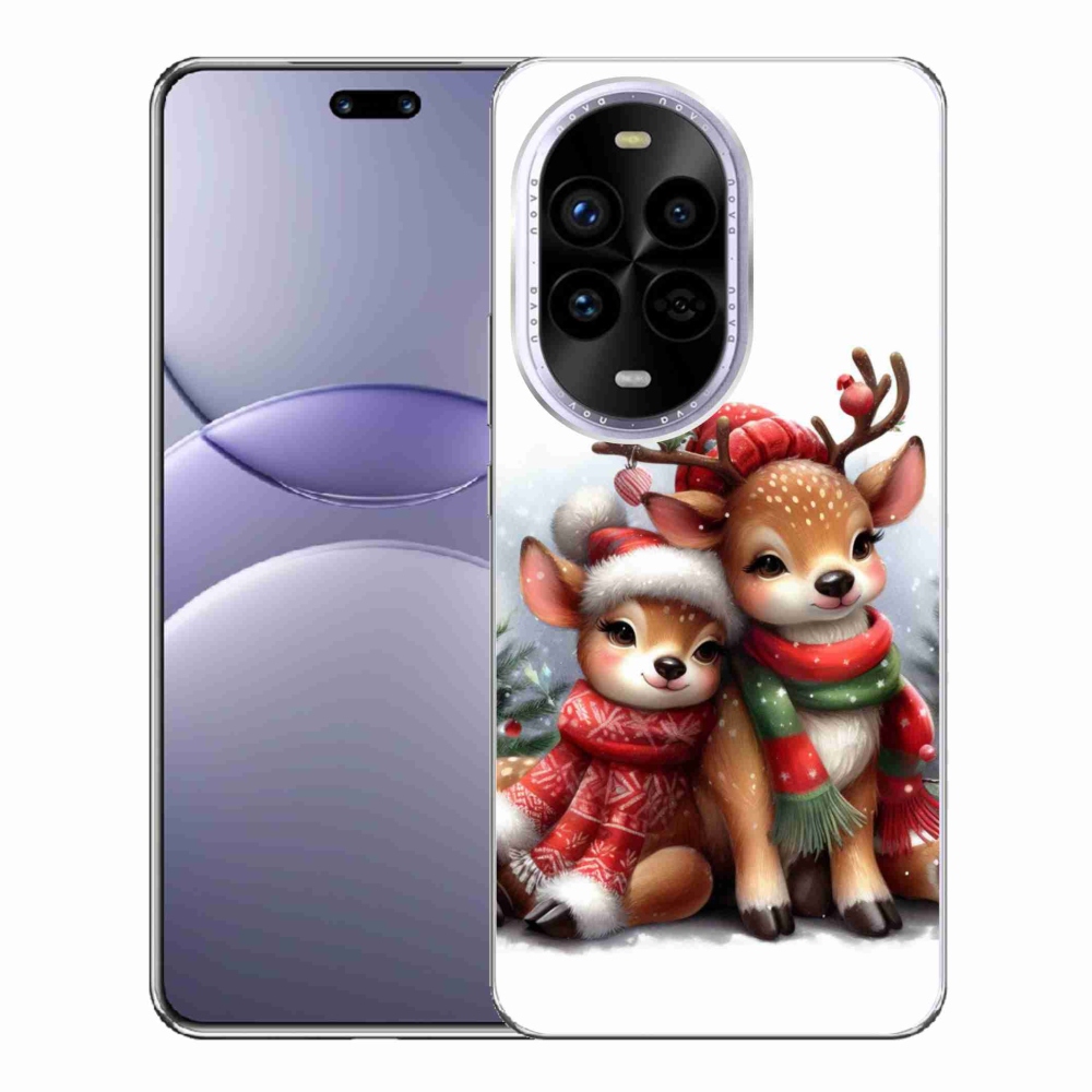 Gélový kryt mmCase na Huawei Nova 13 Pro 5G - vianočné soby