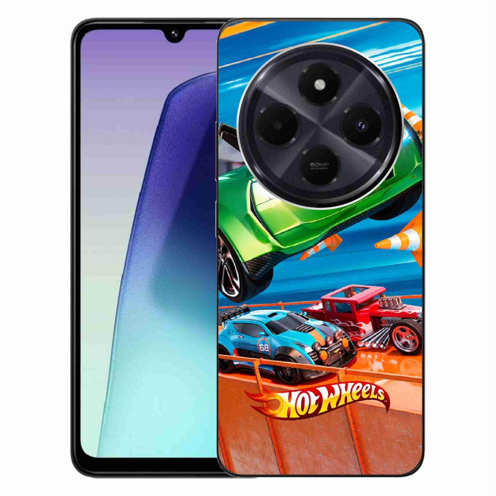 Gélový kryt mmCase na Xiaomi Redmi 14C - hot wheels 1