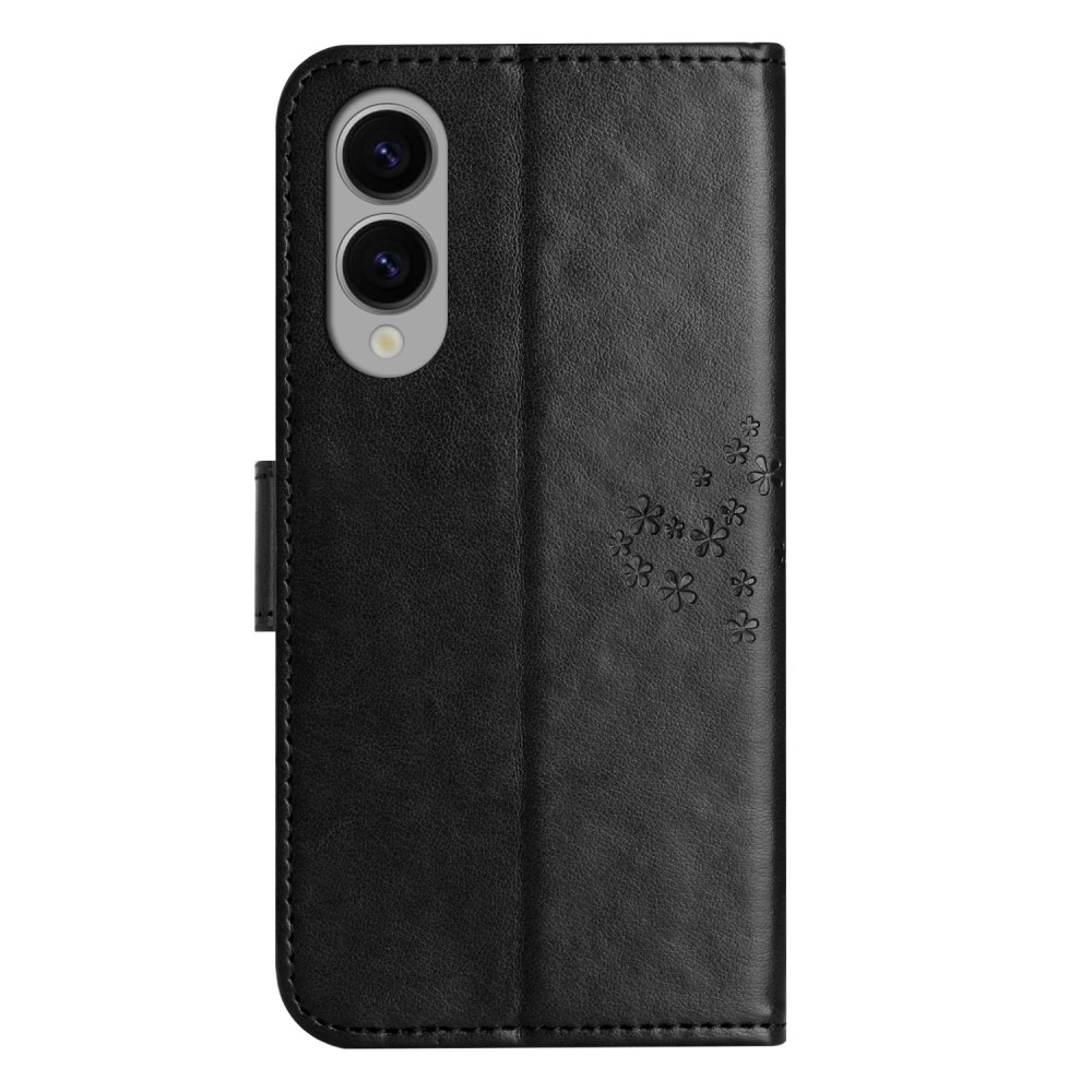 Tree knižkové púzdro na Samsung Galaxy S25 Edge - čierne