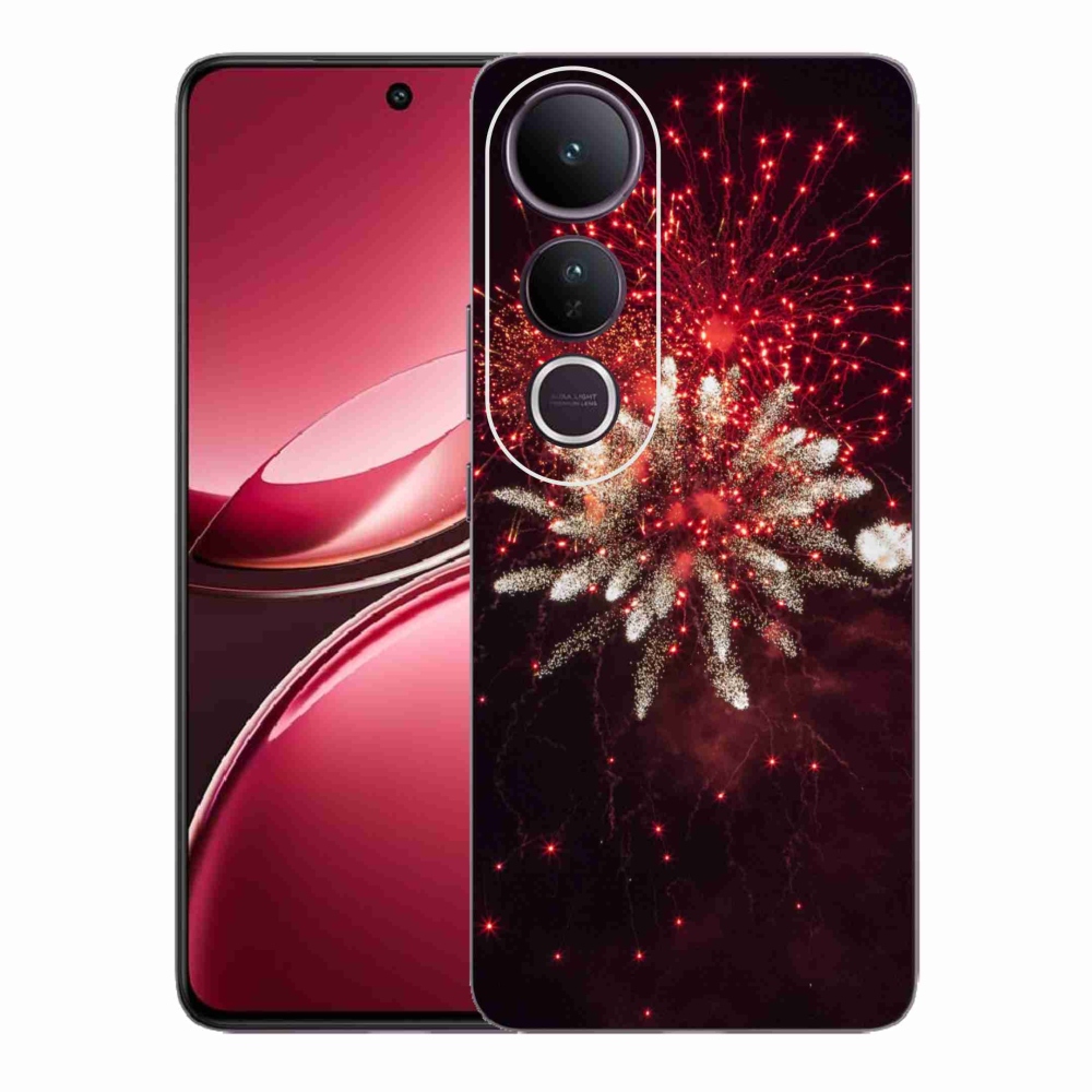 Gélový kryt mmCase na Vivo V50 Lite 4G/5G - ohňostroj