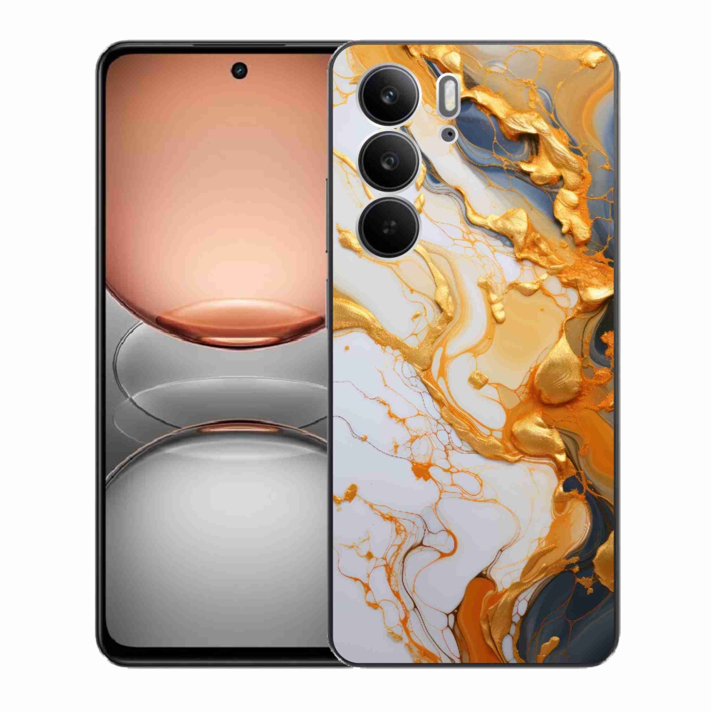 Gélový kryt mmCase na Realme C75 - abstraktný motív 6