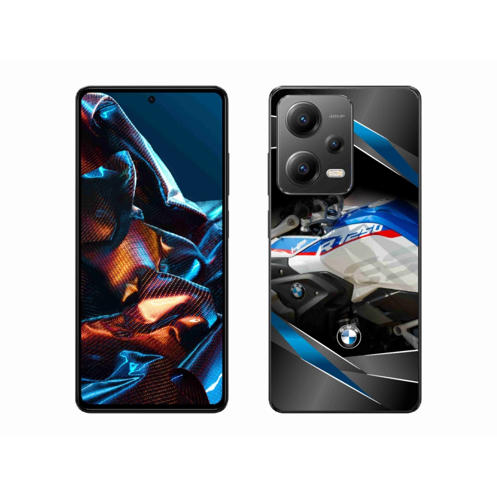 Gélový kryt mmCase na Xiaomi Redmi Note 12 Pro 5G - motorka bmw 1