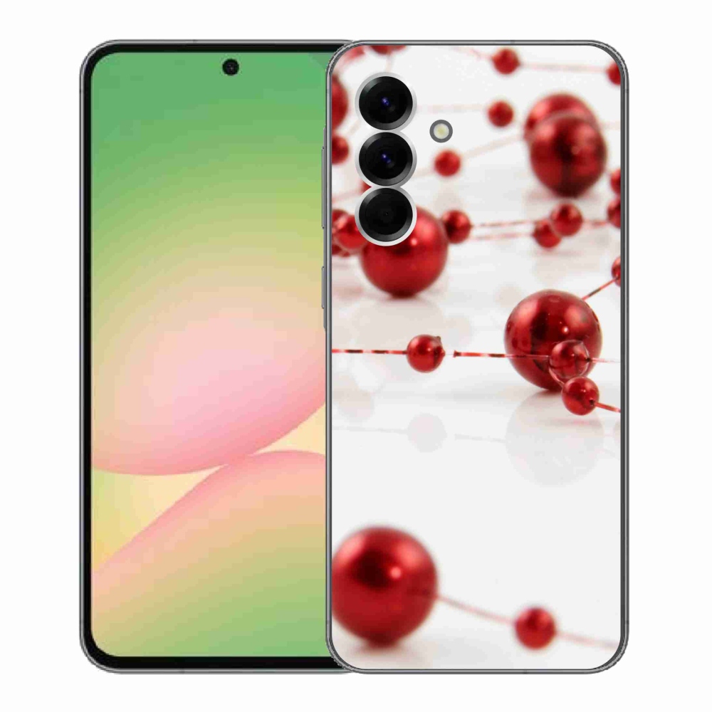 Gélový kryt mmCase na Samsung Galaxy A56 5G - vianočná reťaz