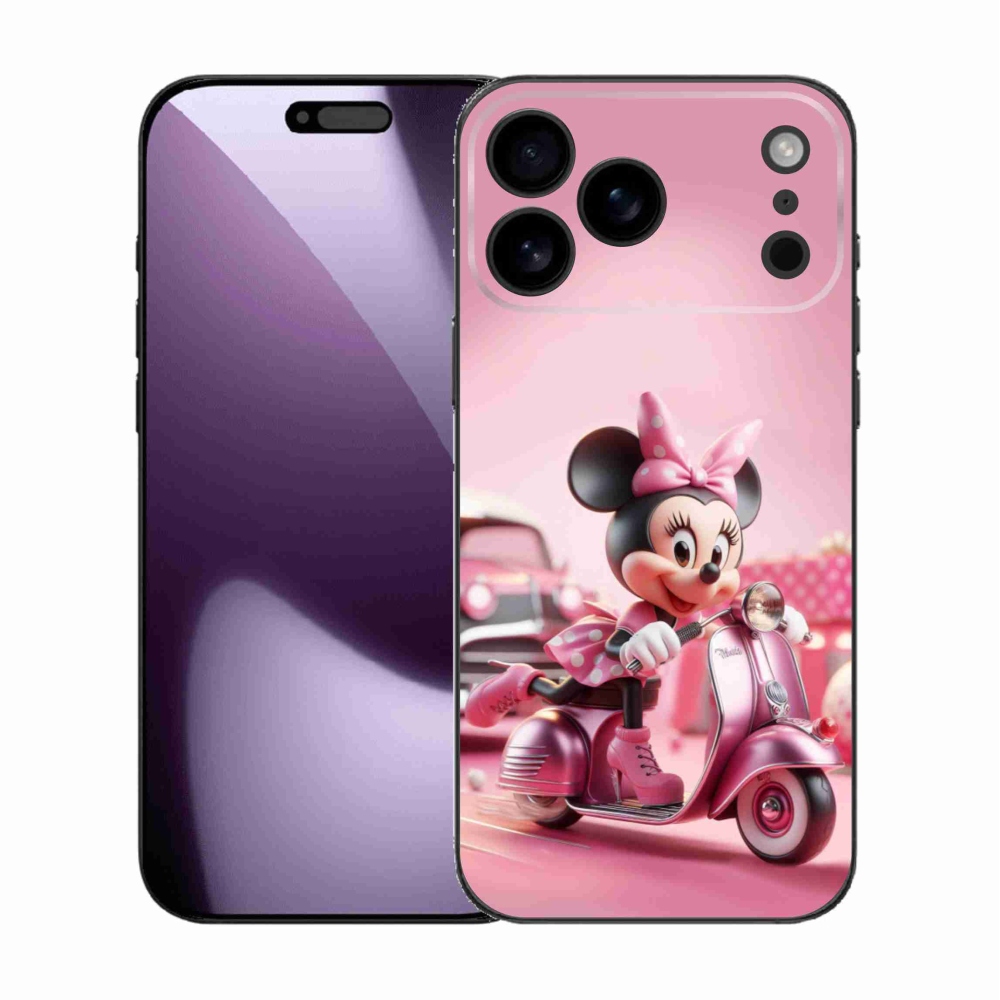 Gélový kryt mmCase na iPhone 17 Pro Max - minnie 1