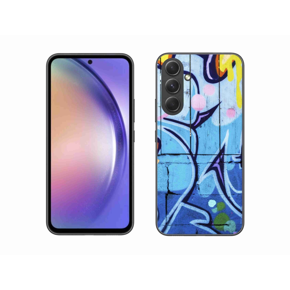 Gélový kryt mmCase na Samsung Galaxy A54 5G - graffiti