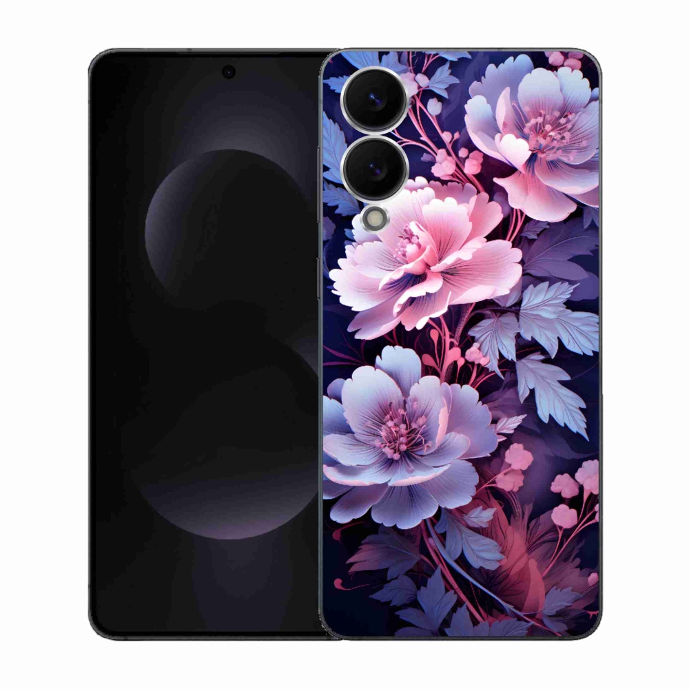 Gélový kryt mmCase na Samsung Galaxy S25 Edge - kvety 11