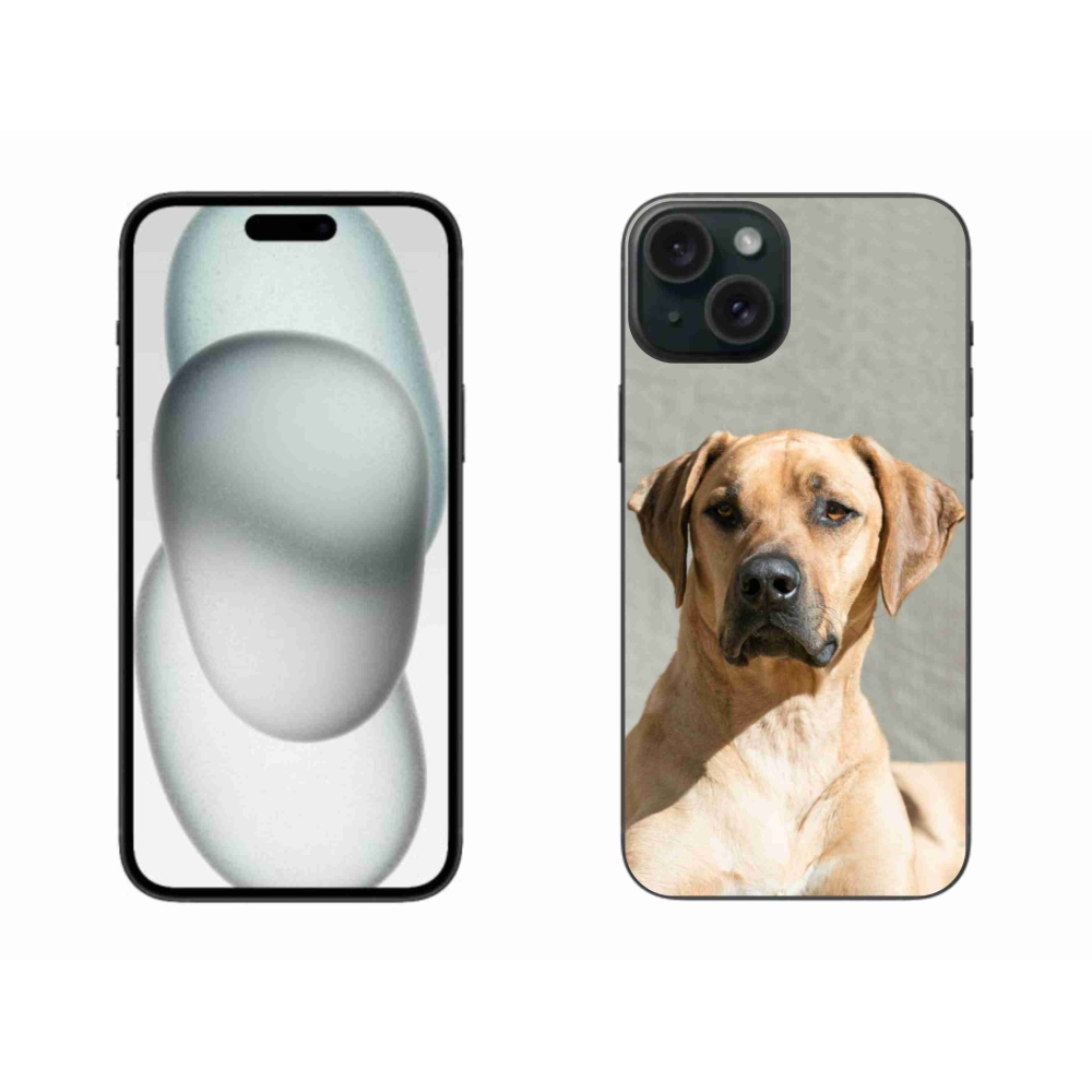 Gélový kryt mmCase na iPhone 15 Plus - ridgeback