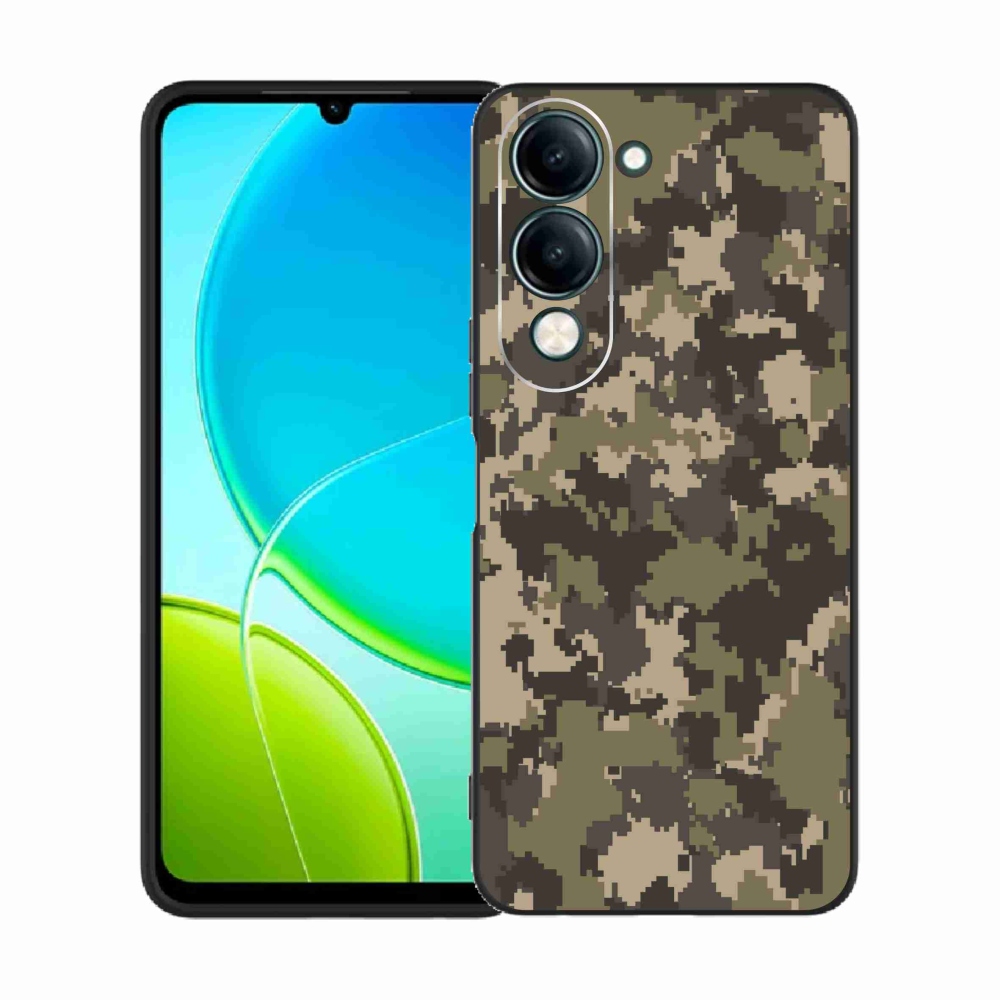 Gélový kryt mmCase na Vivo Y29s 5G - maskáčový vzor 12