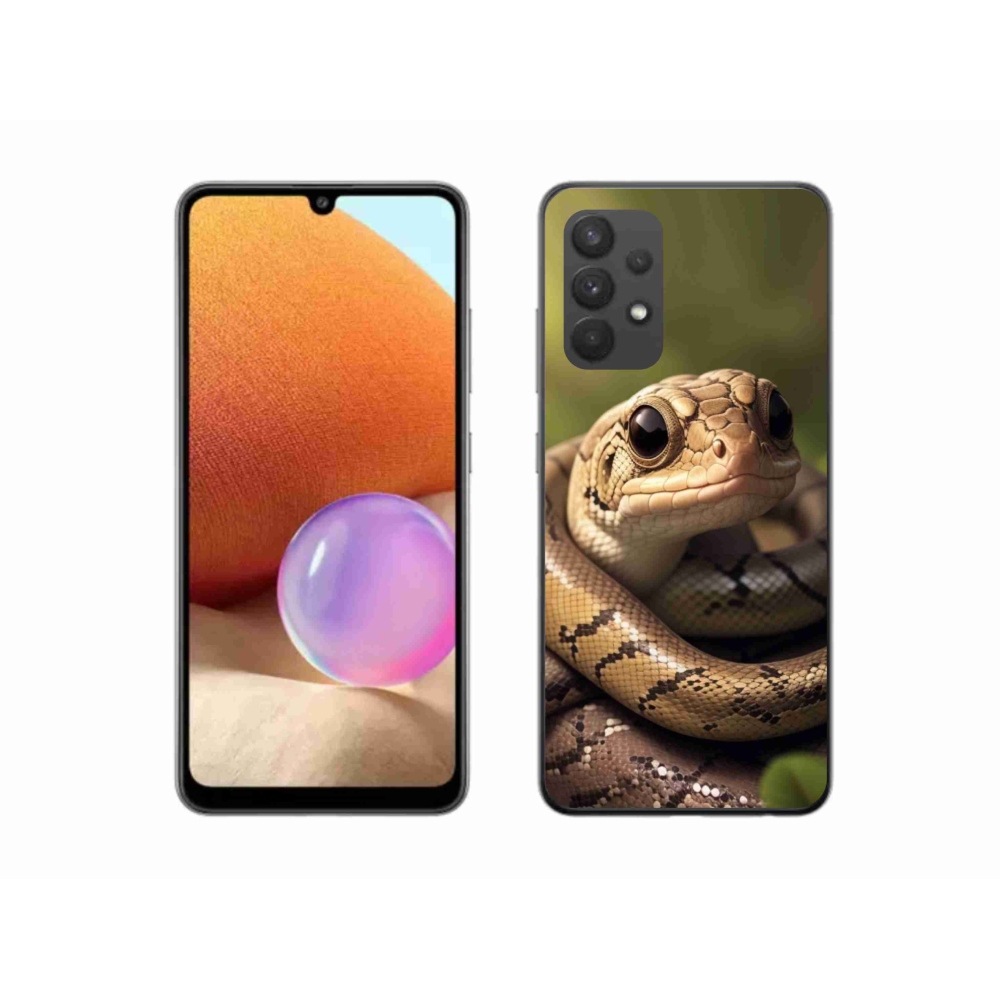 Gélový kryt mmCase na Samsung Galaxy A32 4G - had 1